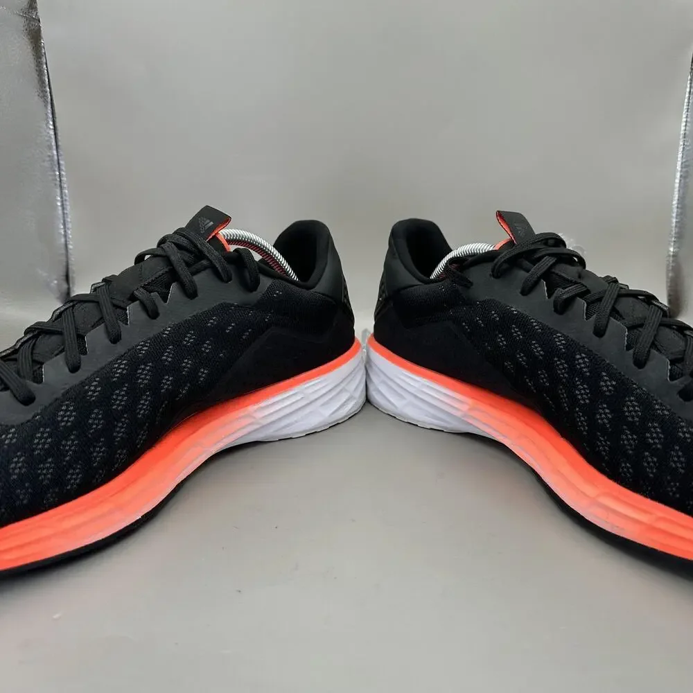 Adidas SL 20 Running Shoes Mens 11.5 Black Orange Lightstrike EG1144 Sneakers